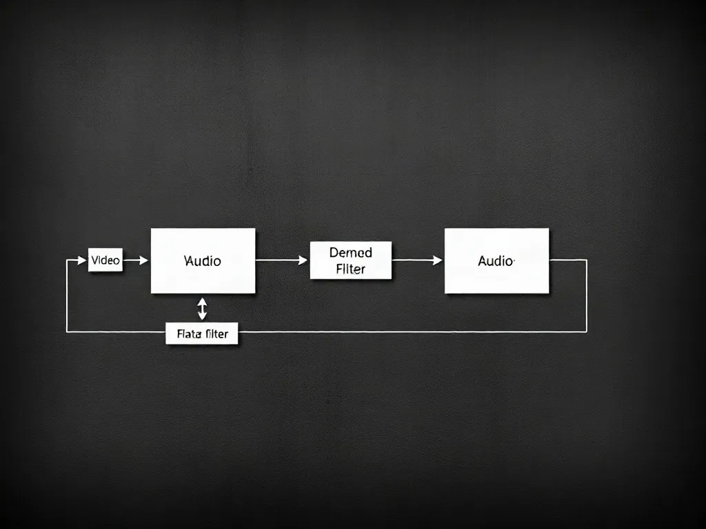 Media demuxing and filter pipeline architecture